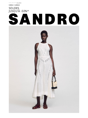 Sandro (France) - Robes | Jusqu'à -50%