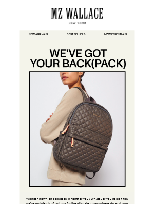 MZ Wallace - Discover the best Backpack for you