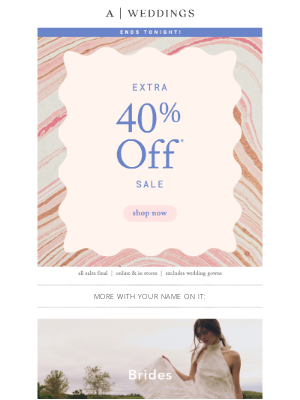 Anthropologie - LAST DAY to score Extra 40% Off sale styles!