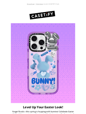 Casetify - NEW: Bunny Charms, Hooks, and More!