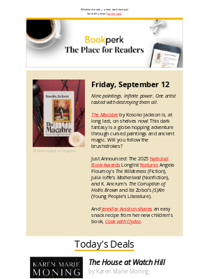 HarperCollins - Your perks for Friday