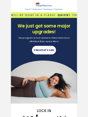 Weight Watchers - Limited time offer! $10/mo + extra $10 off