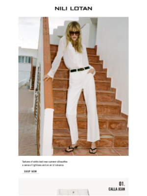 Nili Lotan New York - Shop the Look: Summer Romance