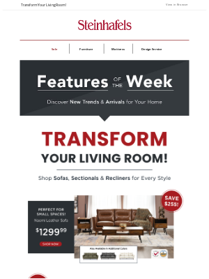 Steinhafels - Discover Our Features of the Week ✨