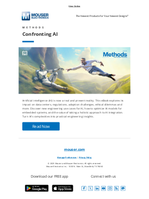 Mouser Electronics - Explore the impact of AI