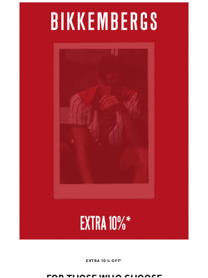 Dirk Bikkembergs - Last chance: extra 10% off!