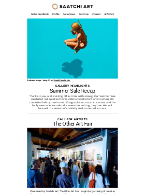 Saatchi Art - Artist News for Robert: June 8–21