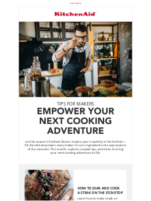 KitchenAid - Empower your next cooking adventure