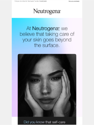Neutrogena - Join Neutrogena in Raising Mental Health Awareness this May