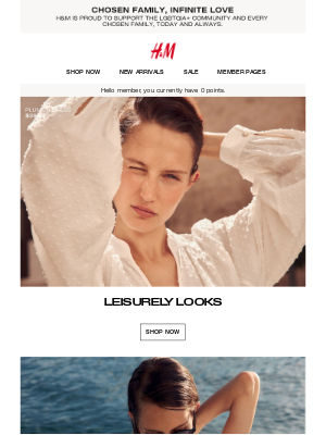 H&M - A curated edit of leisurely looks