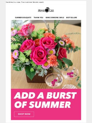 Flower Cart - Summer flowers are still here but not for long