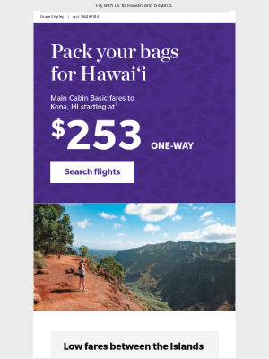 Hawaiian Airlines - New fares, new adventures