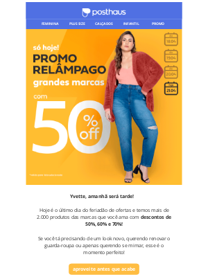 DBR Posthaus (Brazil) - Grandes marcas com grandes descontos 😍