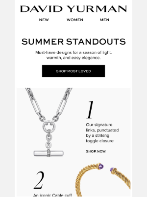 David Yurman - 7 Most-Loved Styles for Summer