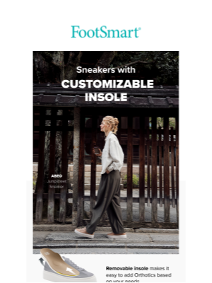 FootSmart - Sneakers with insoles that get you 👟