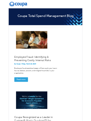 Coupa Software - Weekly Insights: Coupa on Spend Management