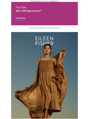 EILEEN FISHER - A Dress Made for Dancing