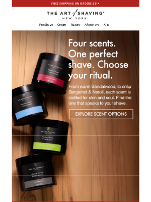 The Art of Shaving - Discover Your Signature Scent ✨