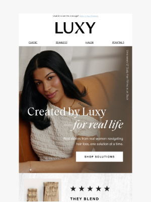 Luxy Hair - “I actually look like me again.”