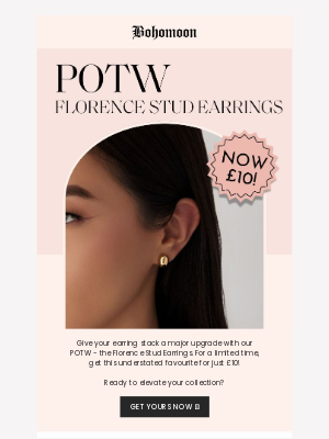 Bohomoon - Upgrade Your Earring Stack with New POTW 💫