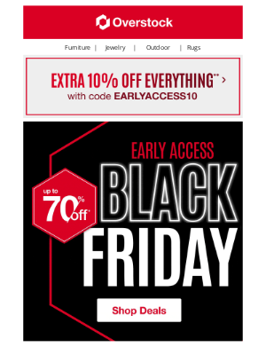 Bed Bath & Beyond - Black Friday Early Access Starts NOW! ⚫ 🔴 ⚫