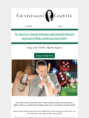 Gentleman's Gazette - Sin Like A Gentleman...