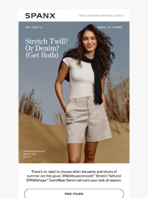 Spanx - It's almost summer (aka you need new shorts)