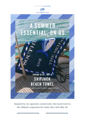 Southern Tide - Gift for you + July 4th style = fireworks