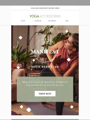 yogaaccessories.com - Manifest Savings For Your Best Year