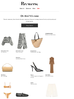 Browns Fashion - Just landed: this week's new styles