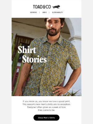 Toad&Co - Behind the Design: Men's Shirts