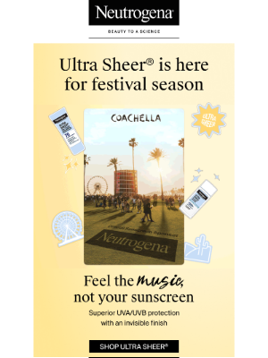 Neutrogena - See you at Coachella
