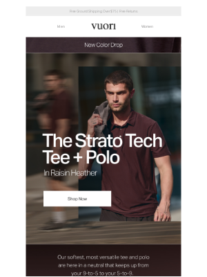 Vuori - The Strato Collection Just Got Even Better
