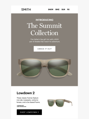 SMITH OPTICS - The NEW Summit Collection
