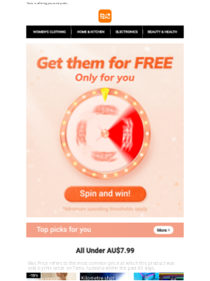Temu - Double Your Fun 🎉 Get 3 Free Items