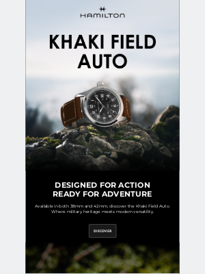 Hamilton Watch - Khaki Field Auto