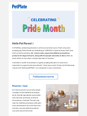 PetPlate - 🌈 It’s Pride Month!