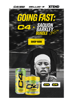 Cellucor - Last call for the C4 x Saquon Barkley Bundle