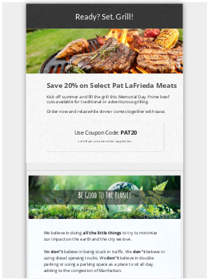 MaxDelivery - SAVE 20% & fill the grill 🔥🥩
