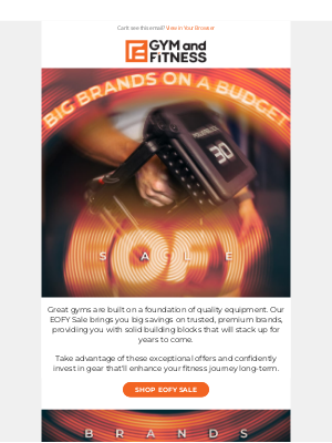 Gym and Fitness (Australia) - EOFY Sale: Build Your Gym with Trusted Brands
