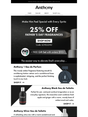 Anthony - 25% off Fragrances ✨ (and everything else!)
