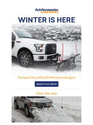 AutoAccessoriesGarage - Step Up Your Vehicle's Winter Game ❄️