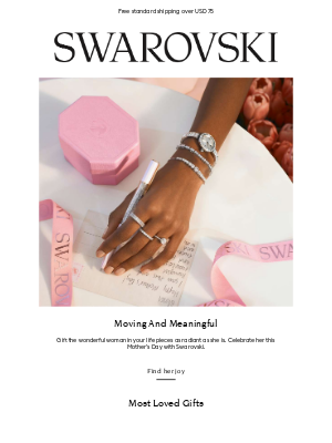 Swarovski - Gift joy this Mother’s Day
