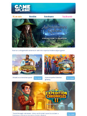Big Fish Games - 🌺Summer Savings! Up to 60% off! 🌞