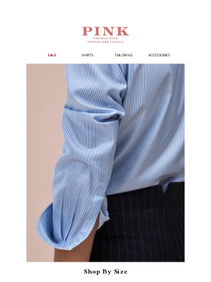 Thomas Pink (United Kingdom) - Shop Sale Shirts by Size