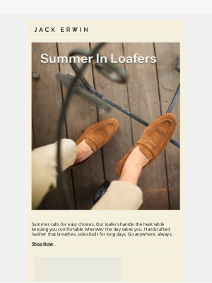 Jack Erwin - Summer in Loafers