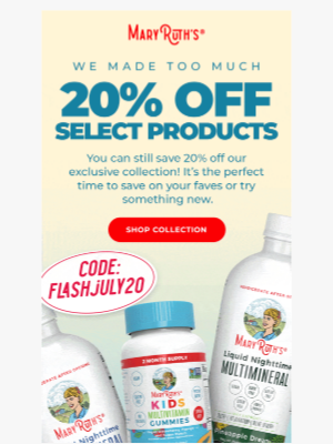 MaryRuth Organics - These are all 20% off 😁