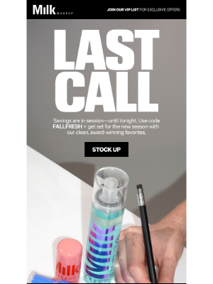 Milk Makeup - Sale’s almost over