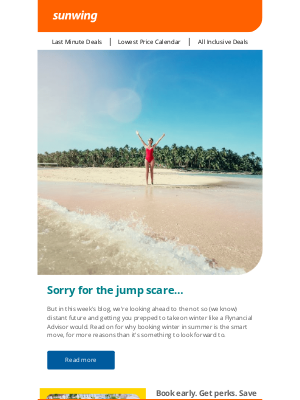 Sunwing Vacations Inc. (Canada) - Winter's coming, let's get you ready