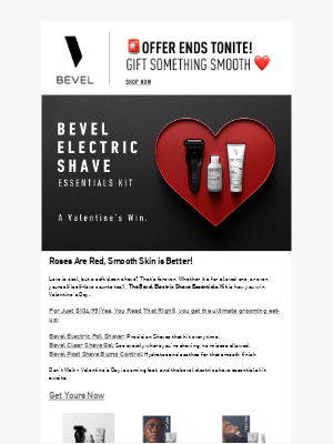 BEVEL - 🚨Offer Ends Tonight! The Bevel Electric Shave Essentials Kit🚨